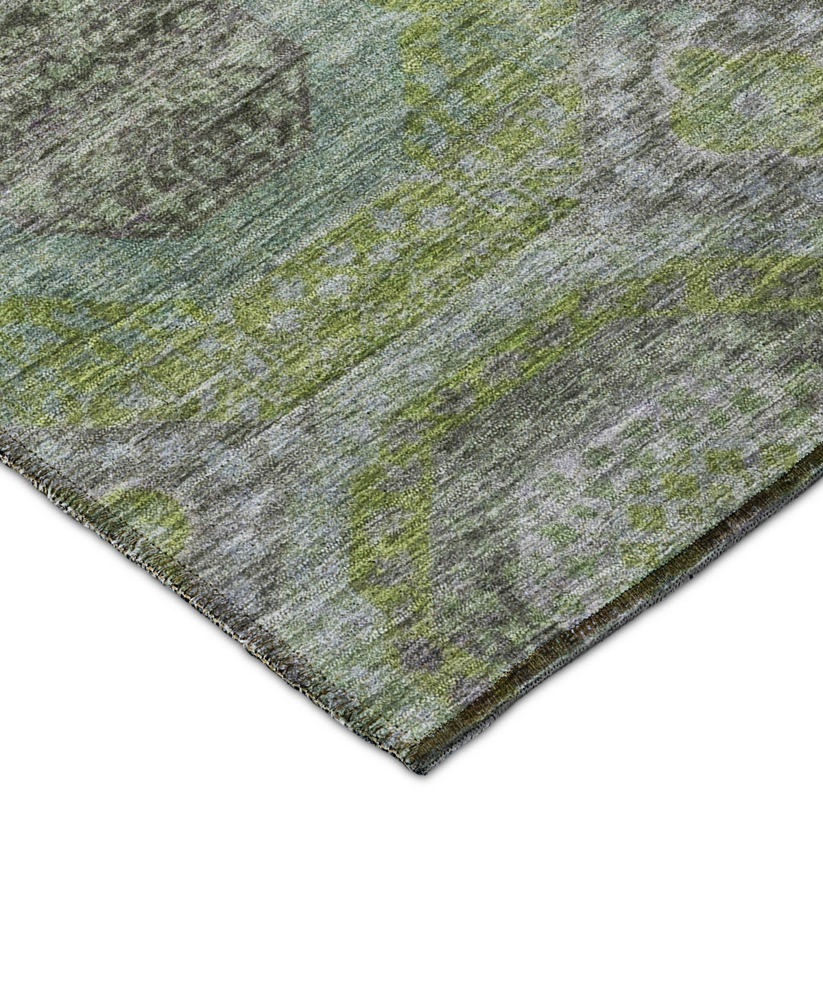 Dalyn Karaj Kj6 2'3"x7'6" Runner Area Rug In Green