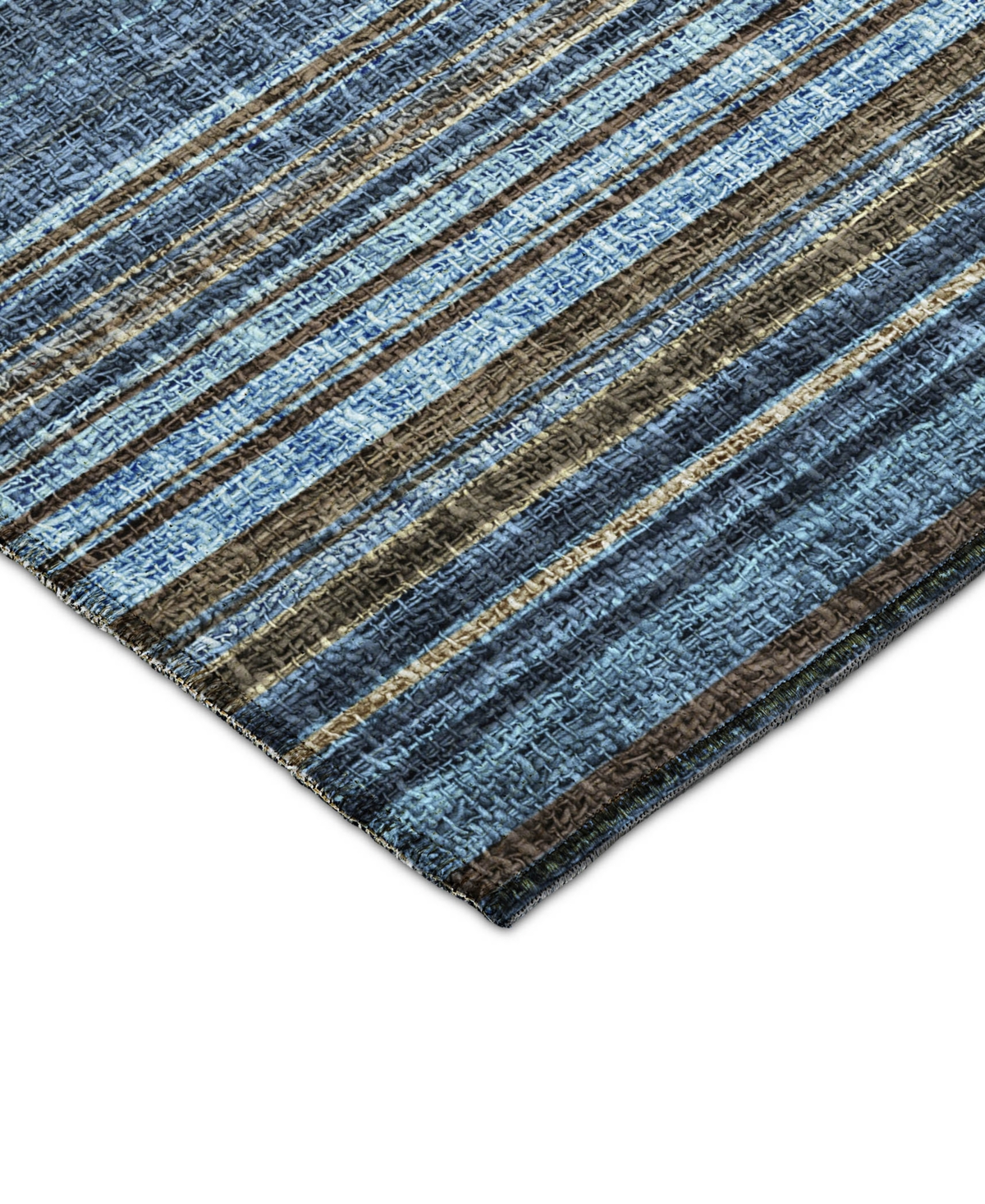 Dalyn Portico Po2 2'3"x7'6" Runner Area Rug In Blue