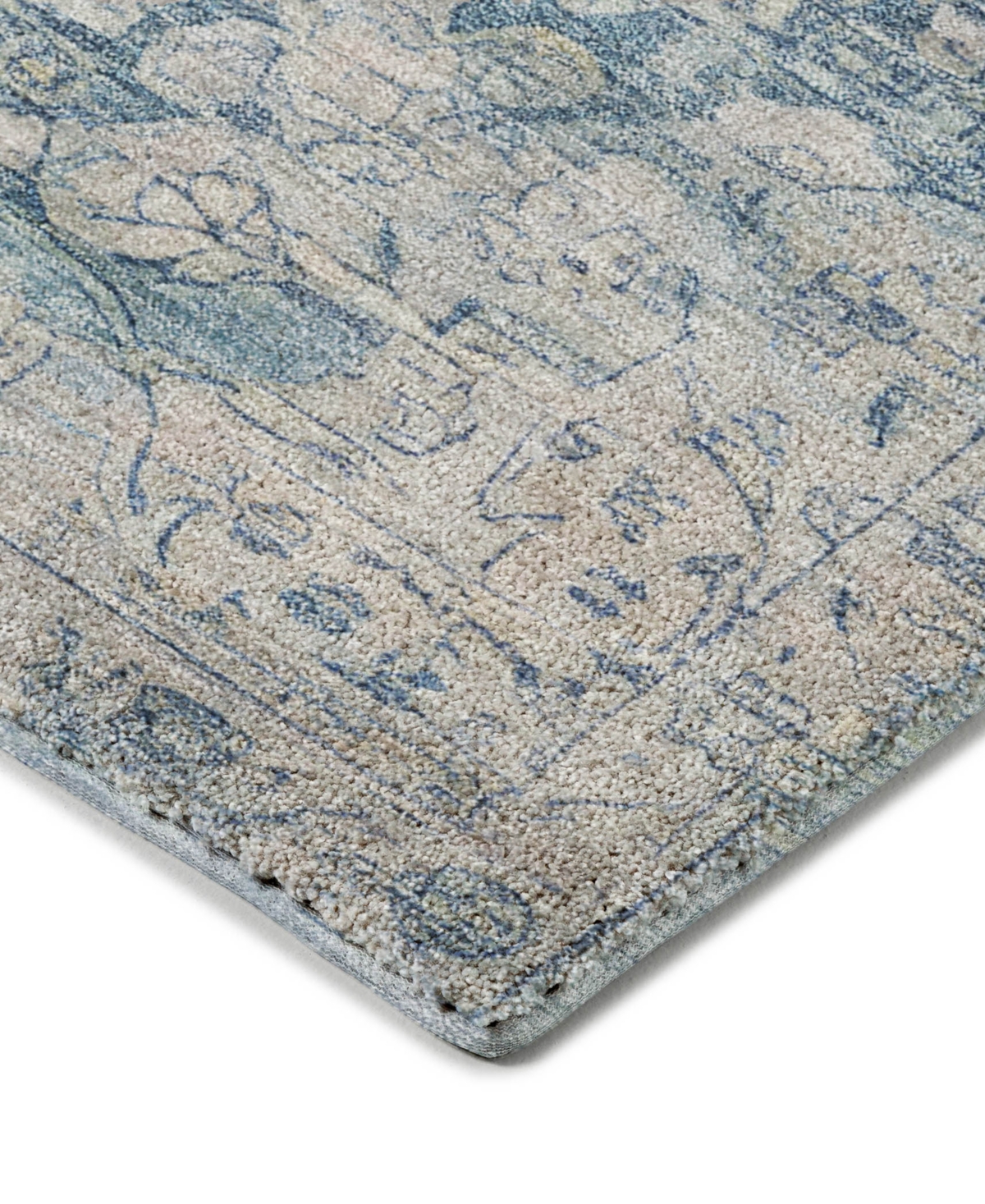 Dalyn Tabrook Tb5 2'3"x7'6" Runner Area Rug In Blue