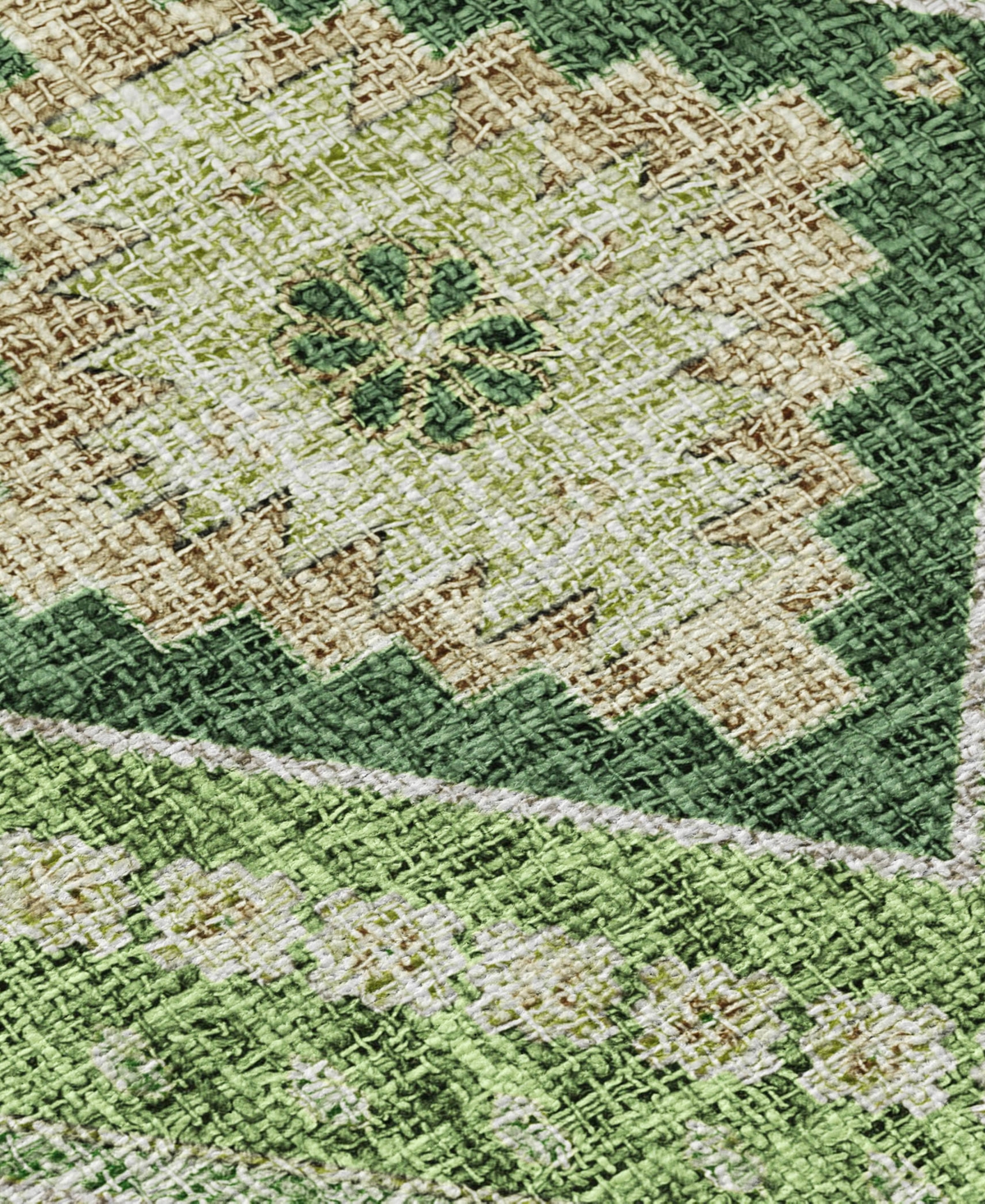 Dalyn Portico Po5 2'6"x3'10" Area Rug In Green