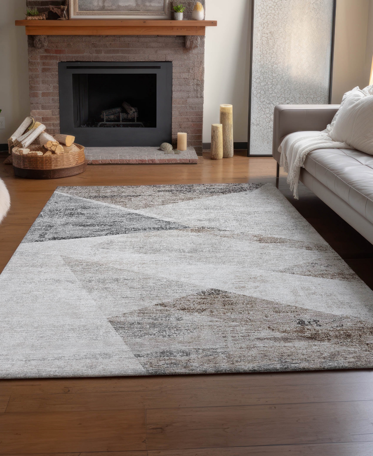 Dalyn Neo No11 2'6"x3'10" Area Rug In Gray