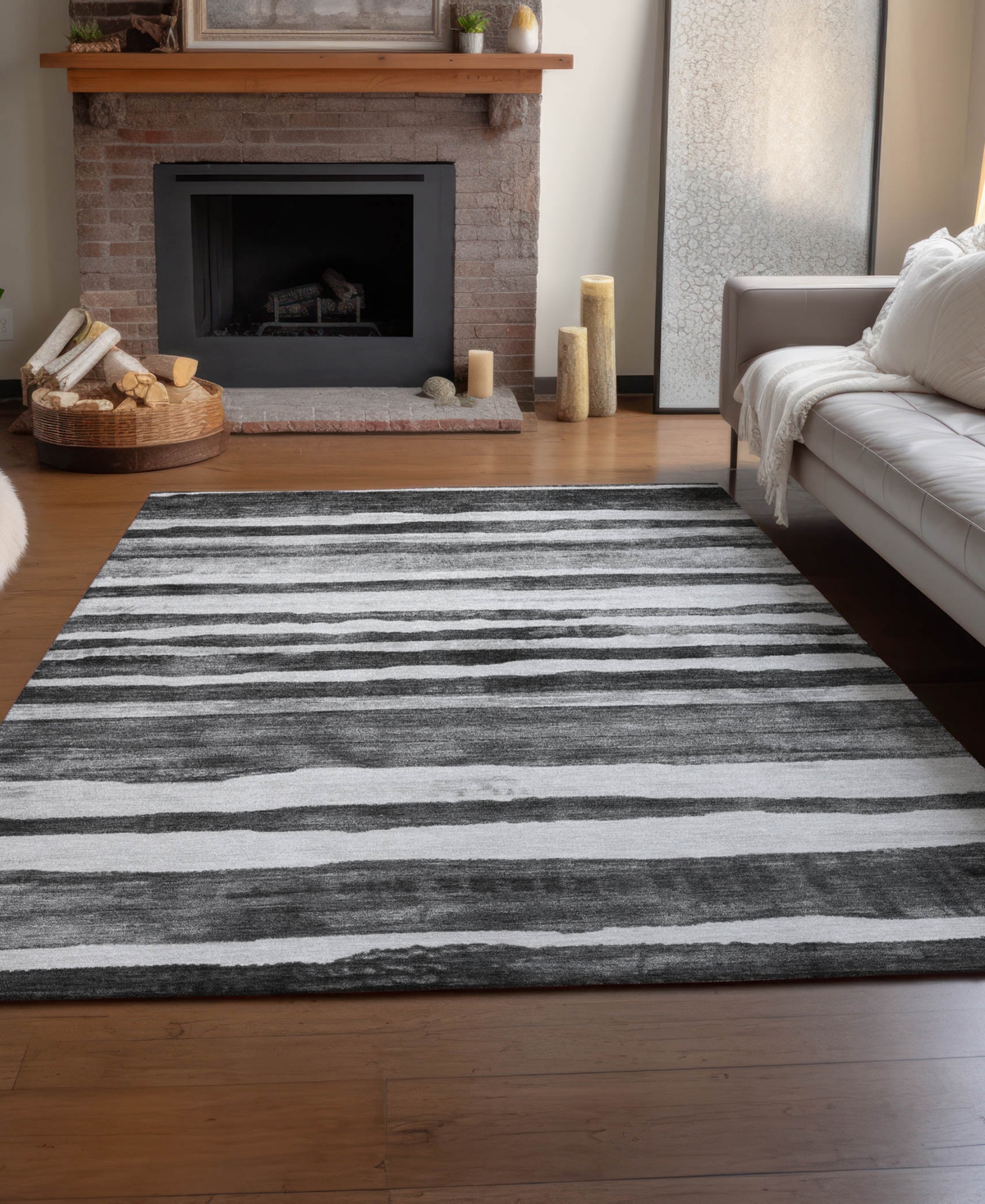 Dalyn Neo No16 2'6"x3'10" Area Rug In Black