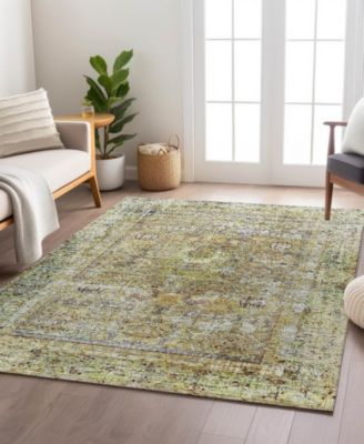 Karaj Washable KJ1 3'x5' Area Rug