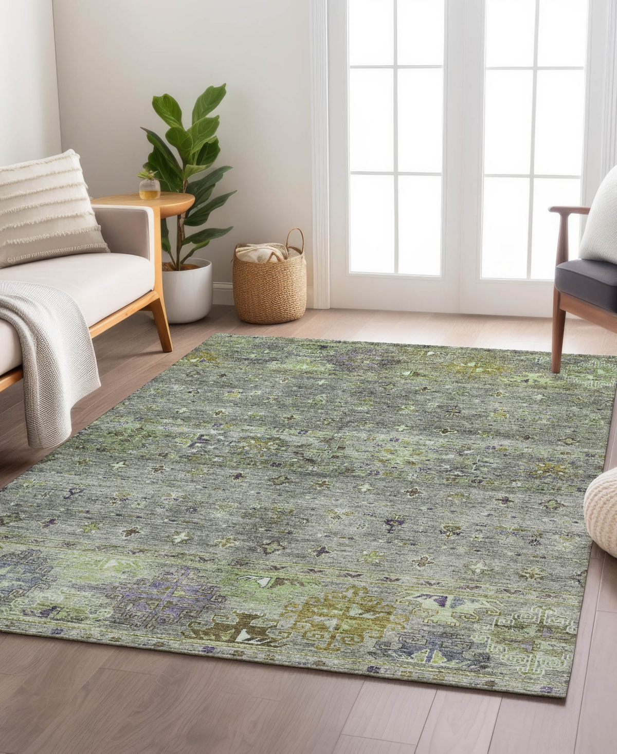 Dalyn Karaj Kj5 9'x12' Area Rug In Multi