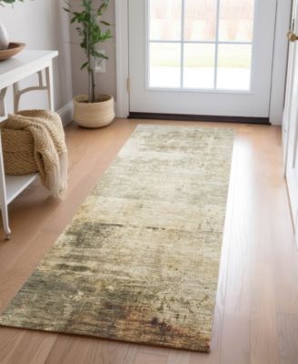 Nouveau Washable NV1 2'3"x7'6" Runner Area Rug