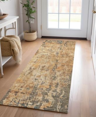 Nouveau Washable NV11 2'3"x7'6" Runner Area Rug