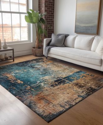 Nouveau Washable NV14 2'6"x3'10" Area Rug