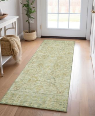 Solace Washable SL9 2'3"x7'6" Runner Area Rug