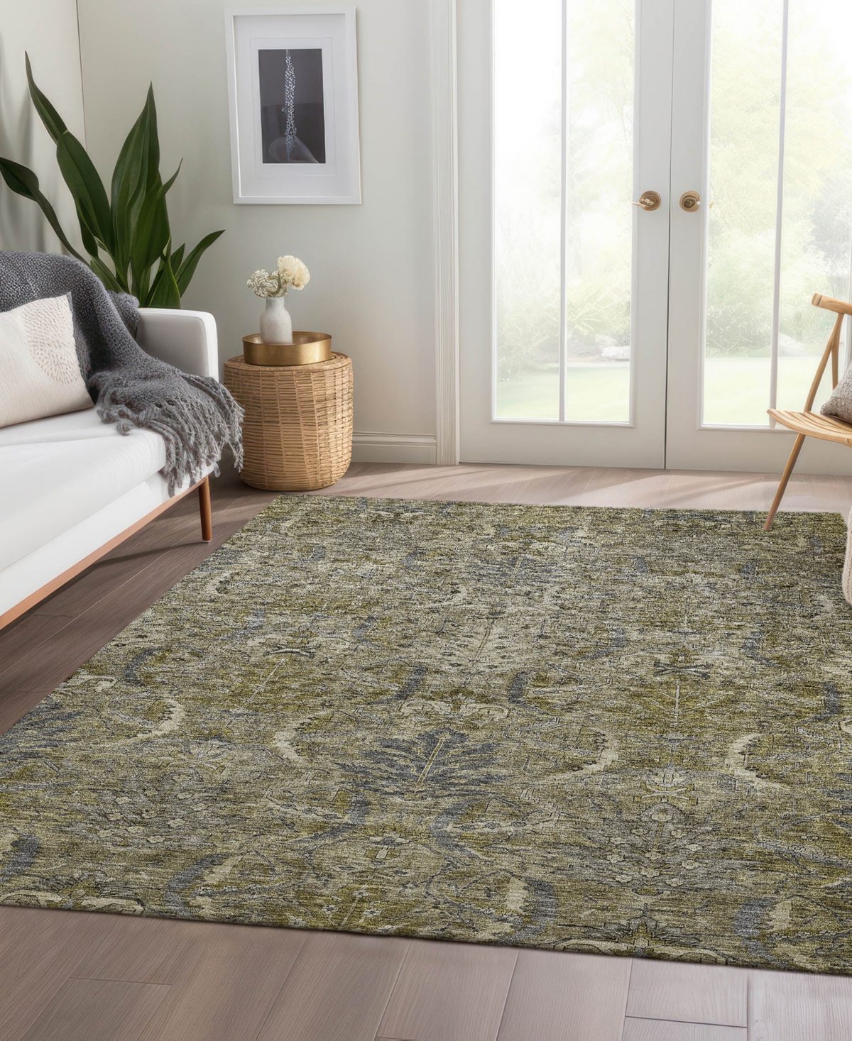 Dalyn Solace Sl7 8'x10' Area Rug In Green