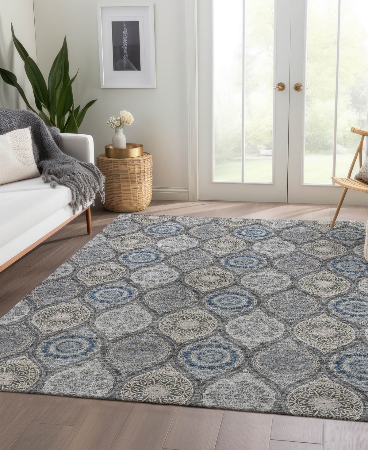 Dalyn Solace Sl1 10'x14' Area Rug In Gray
