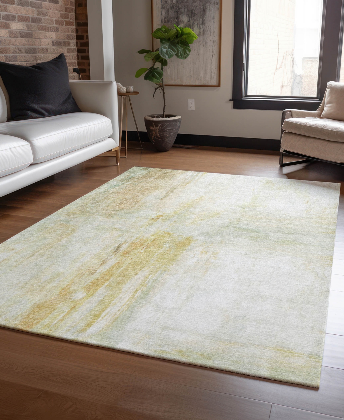 Dalyn Ravenna Rn2 8'x10' Area Rug In Green
