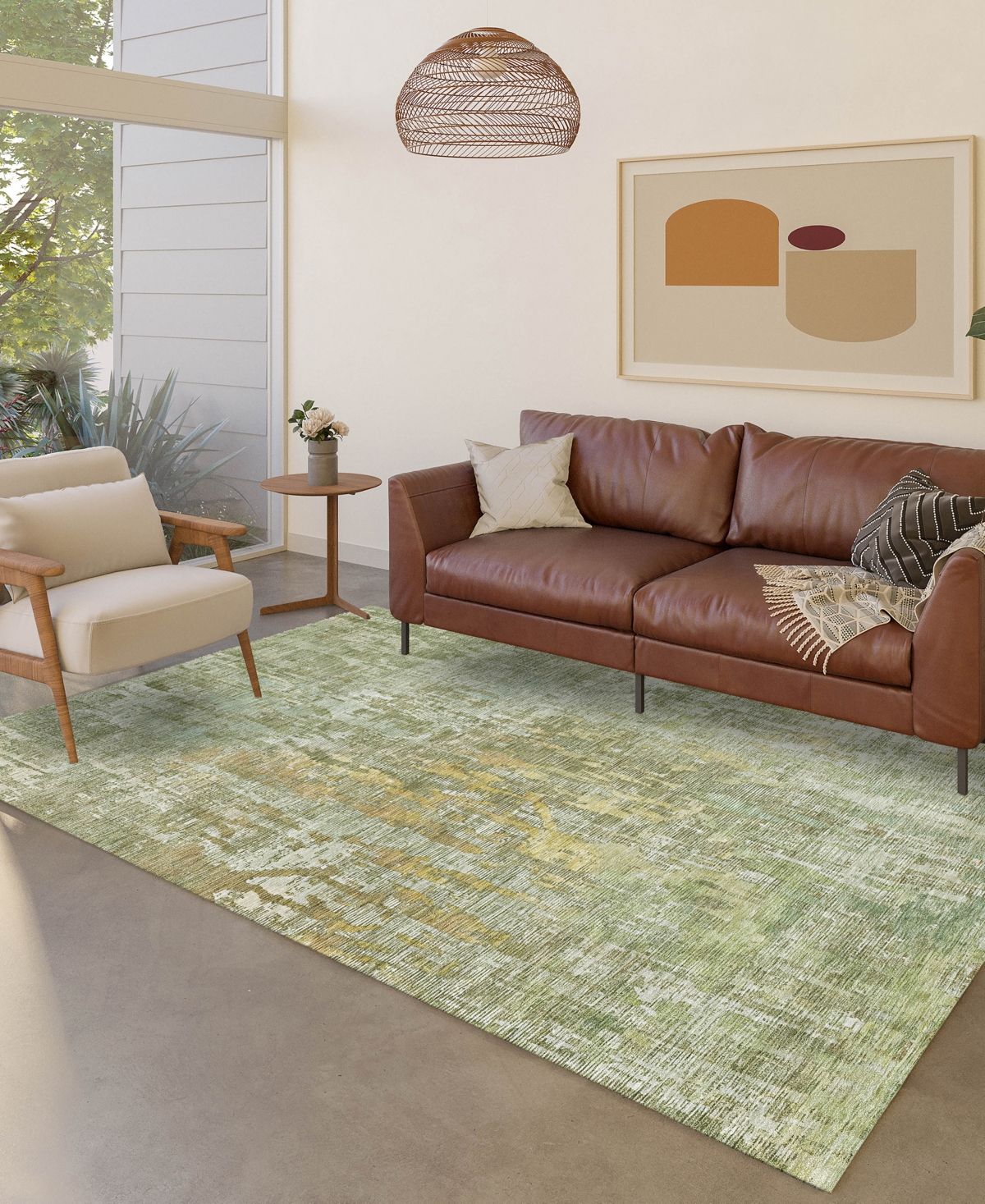 Dalyn Kochi Kc8 8'x10' Area Rug In Green