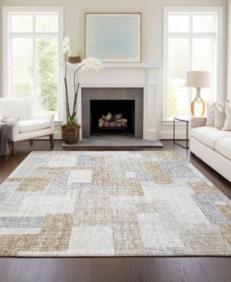 Portico Washable PO3 2'6"x3'10" Area Rug