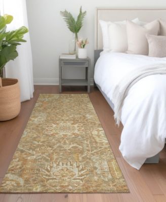 Tabrook Washable TB10 2'3"x7'6" Runner Area Rug