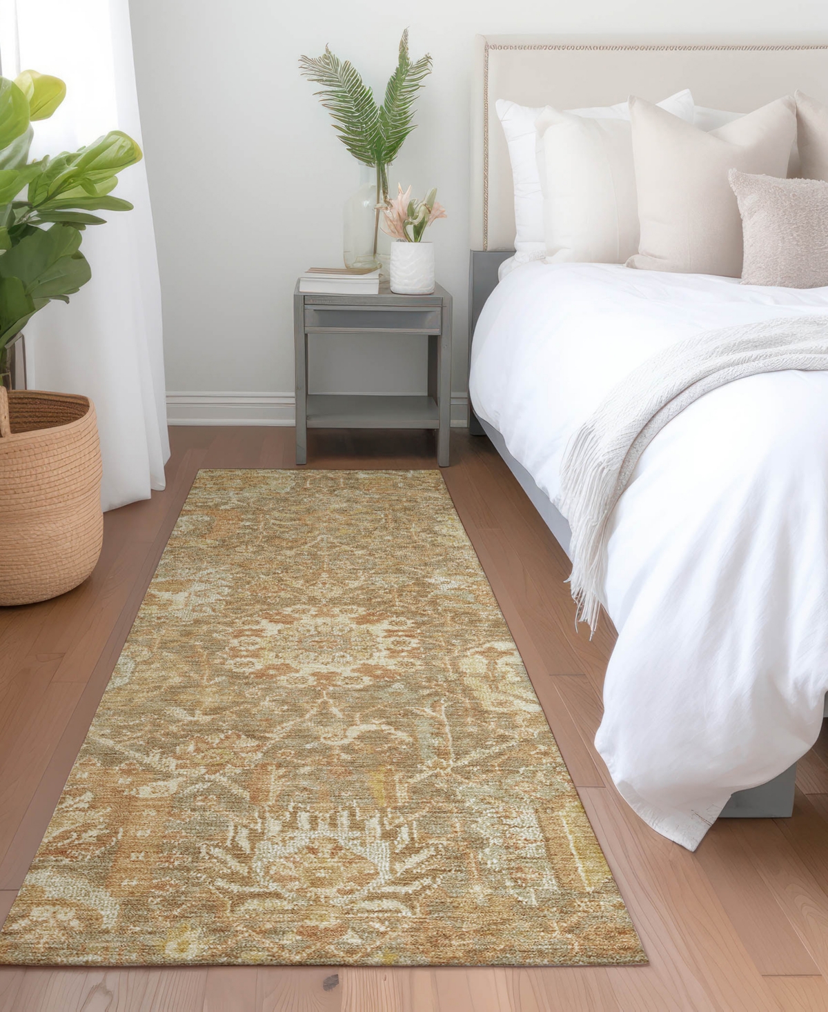 Dalyn Tabrook Tb10 2'3"x7'6" Runner Area Rug In Brown