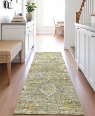 Silk Road Washable SR9 2'3"x7'6" Runner Area Rug