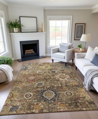 Silk Road Washable SR9 8'x10' Area Rug