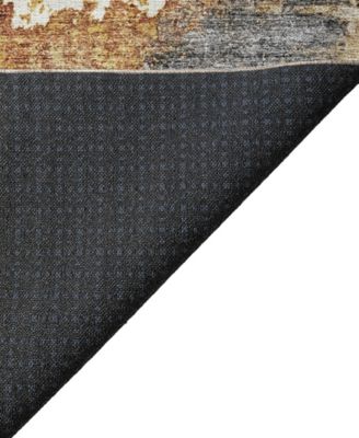 Nouveau Washable NV7 8'x8' Round Area Rug