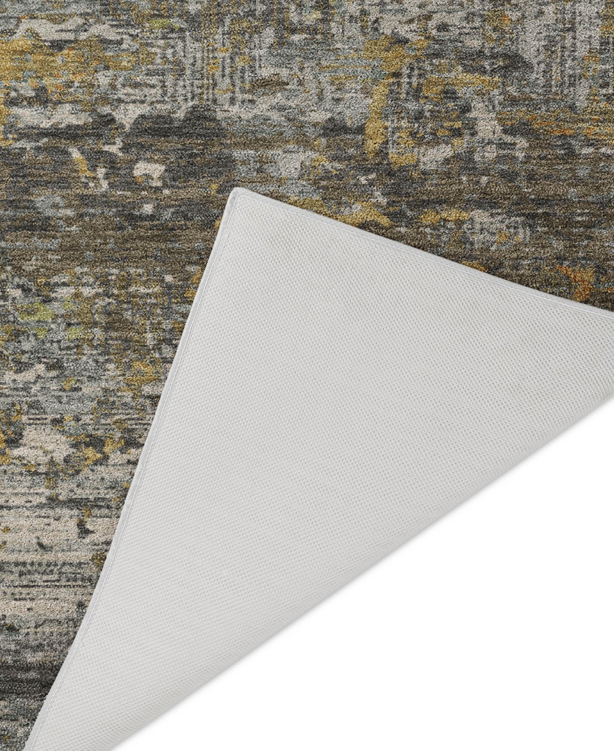 Dalyn Kochi Kc12 2'3"x7'6" Runner Area Rug In Yellow