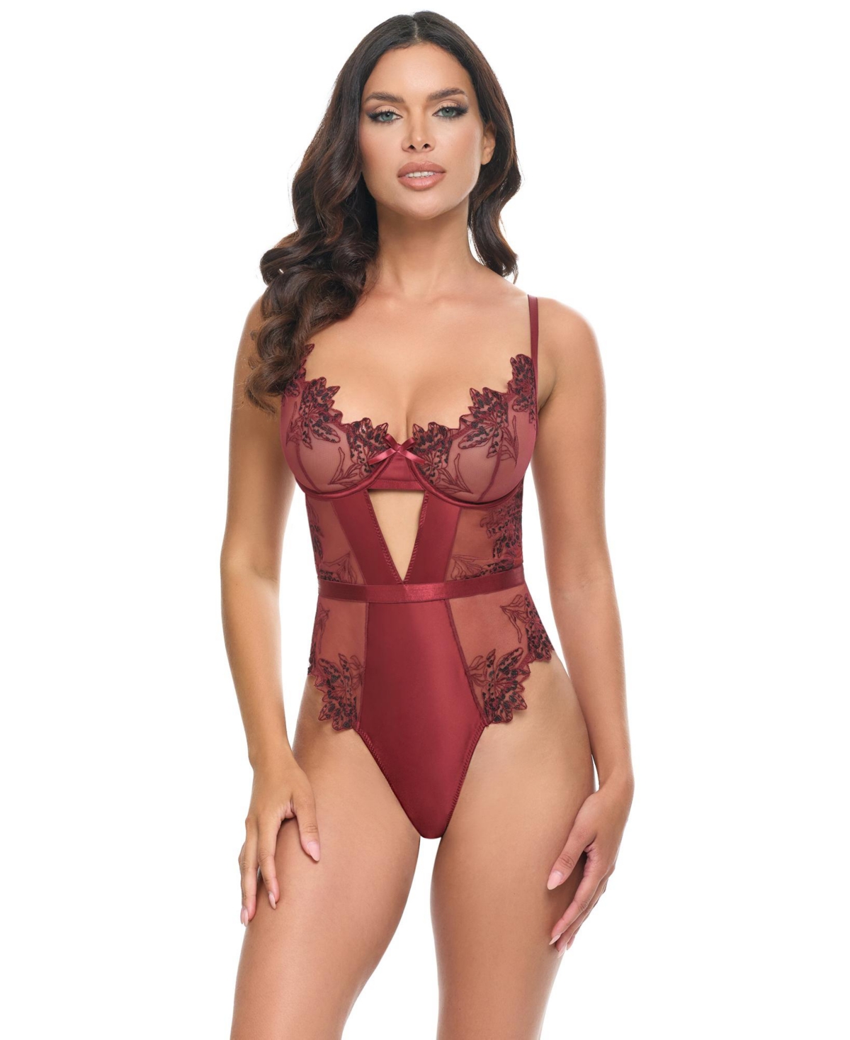 Oh La Cheri Women's Nina Sheer Teddy