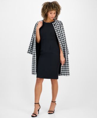 Women's Sleeveless Sheath Dress, Regular & Petite