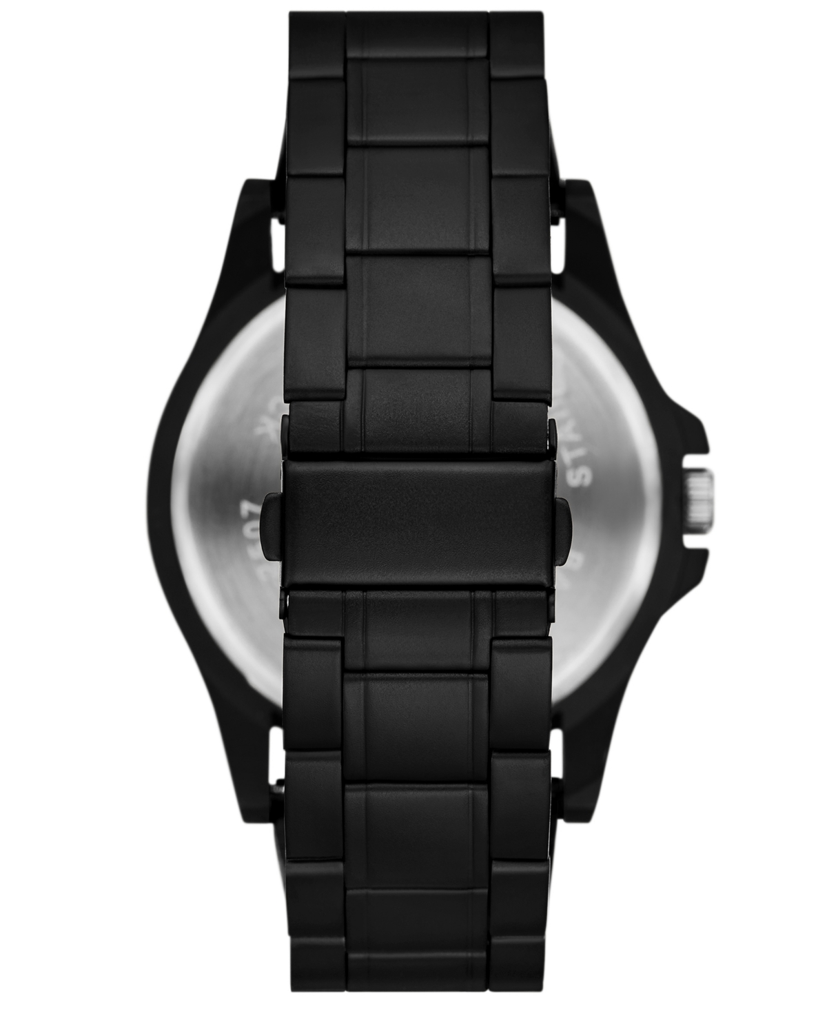 Folio Men's Quartz Three-hand Black Alloy Watch Set, 49mm In Black