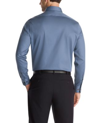 Calvin Klein Men's Steel Plus Regular Fit Dress Shirt
