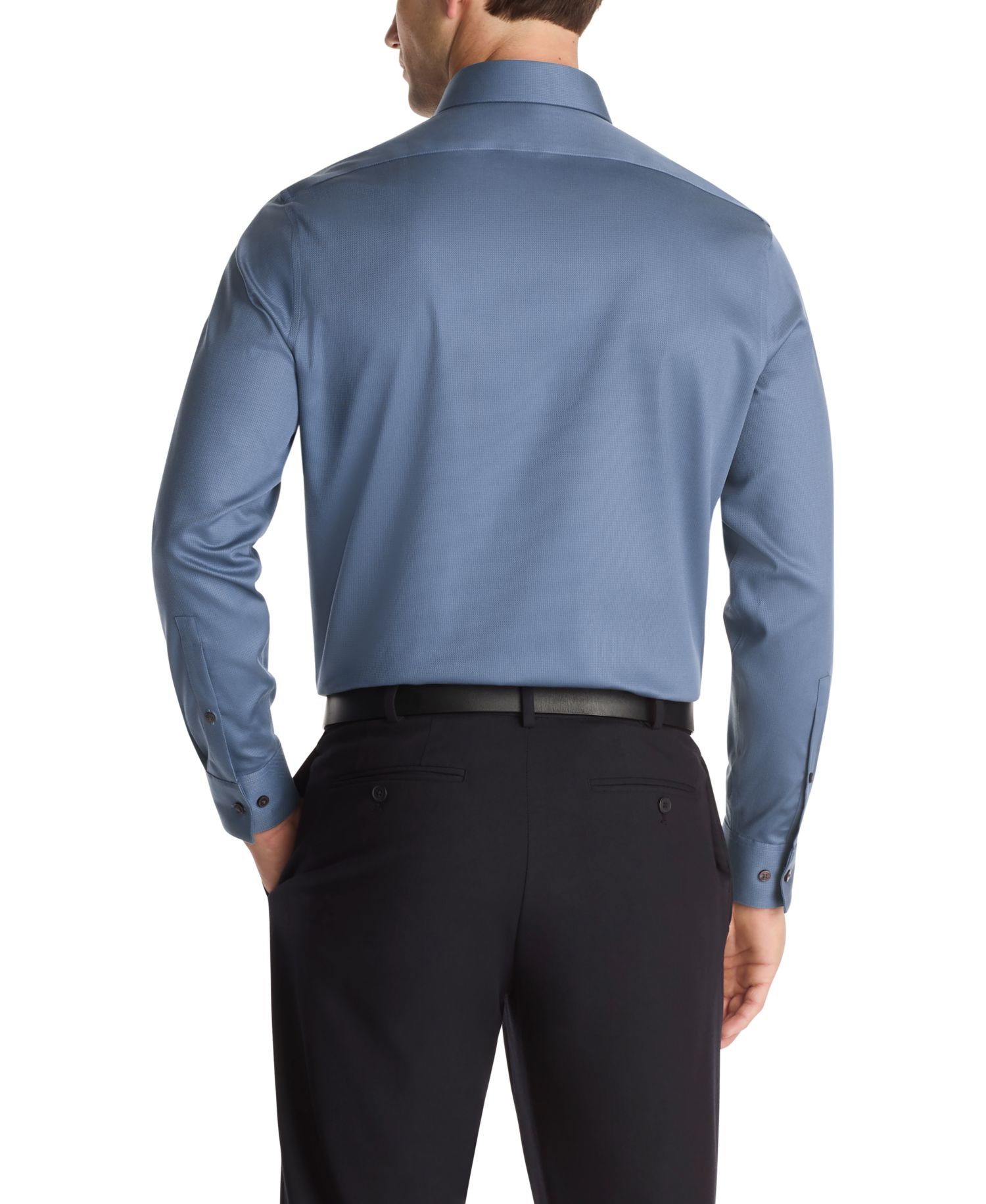 Calvin Klein Men's Steel Plus Regular Fit Dress Shirt