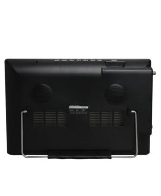 Portable Rechargeable 14 Inch LED TV with HDMI, SD/MMC, USB, VGA, AV In/Out and Built-in Digital Tuner