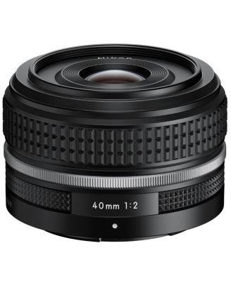 Z f Mirrorless Camera, Orange with NIKKOR Z 40mm f/2 SE Lens, Bundle with Battery, 128GB Memory Card and 52mm Filter Kit