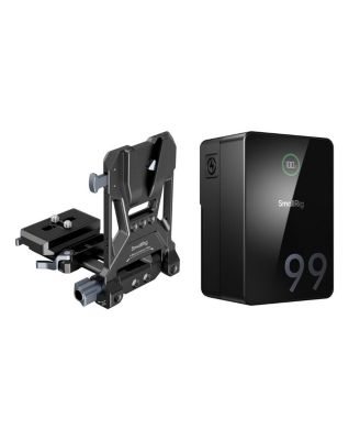 VB99 Pro Mini Rechargeable V-Mount Battery with Foldable Battery Plate