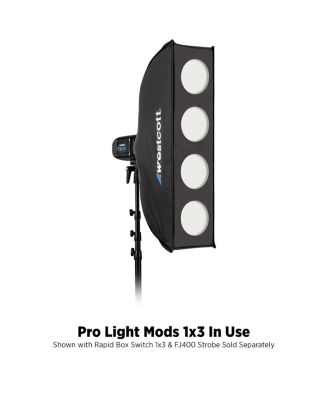Pro Light Mods for 1x3' Softboxes
