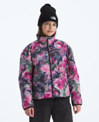 The North Face Girls' 6-16 Printed Reversible Shasta Short Parka