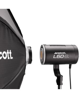 L60-B 60W Bi-Color COB LED Video Light Backpack Kit