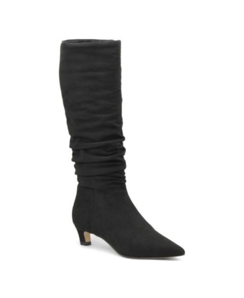 Женские ботинки Charles David Adelphia Low Heel Slouchy Knee Boot, цвет: Чёрный