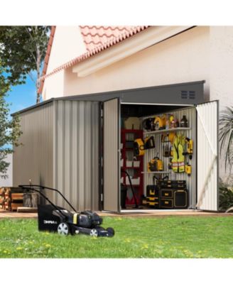 8'x10' Lean to Shed Outdoor Storage Shed