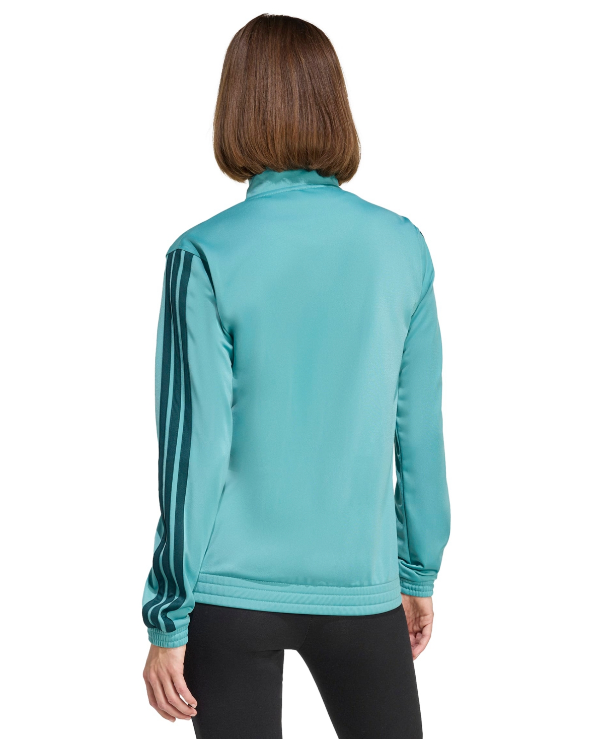 Adidas Originals Women's Tricot 3-stripes Track Jacket In Blue