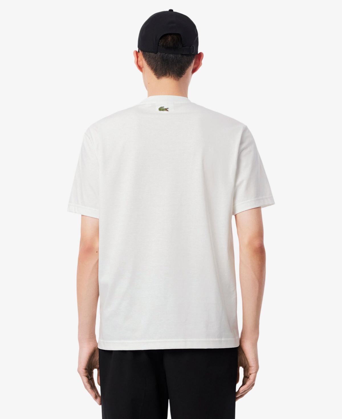 Lacoste Men's Classic-fit Logo Graphic T-shirt In White