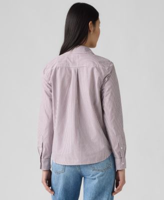 Women's Classic Fit Button-Front Shirt