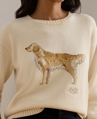 Women's Cotton Dog  Sweater
