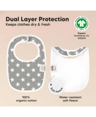 8pk Baby Bibs for Boy, Baby Drool Bib for Baby Boys and Girls, Infant Teething Bibs