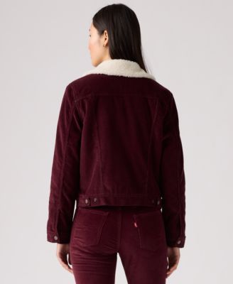 Women's Original Denim Trucker with Sherpa Lining