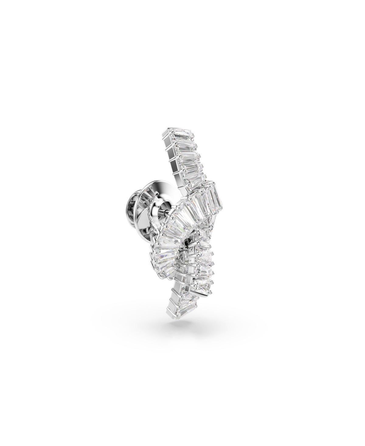 Swarovski Matrix Rhodium Plated Tack Pin