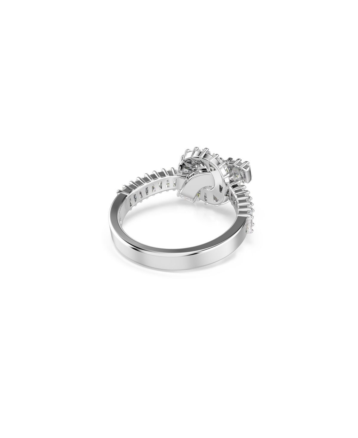 Swarovski Matrix White Rhodium Plated Ring