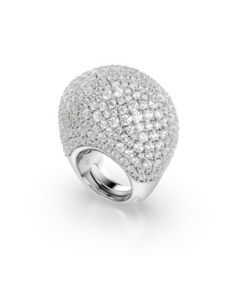 Sublima Cocktail White Rhodium Plated Ring