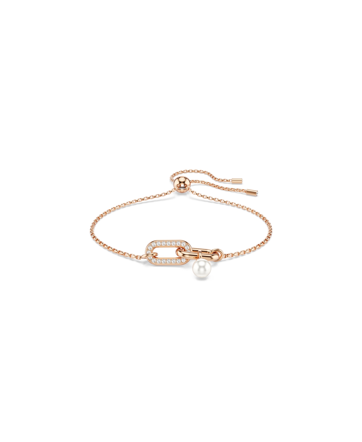 Swarovski Swaroski Constella Rose Gold-tone Plated Bracelet In Gold