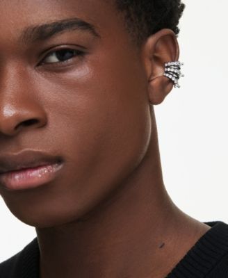 Sublima Ruthenium Plated Cuff Earrings