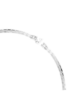 Matrix Rhodium Plated Necklace