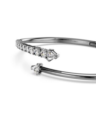 Swaroski Sublima Ruthenium Plated Bangle