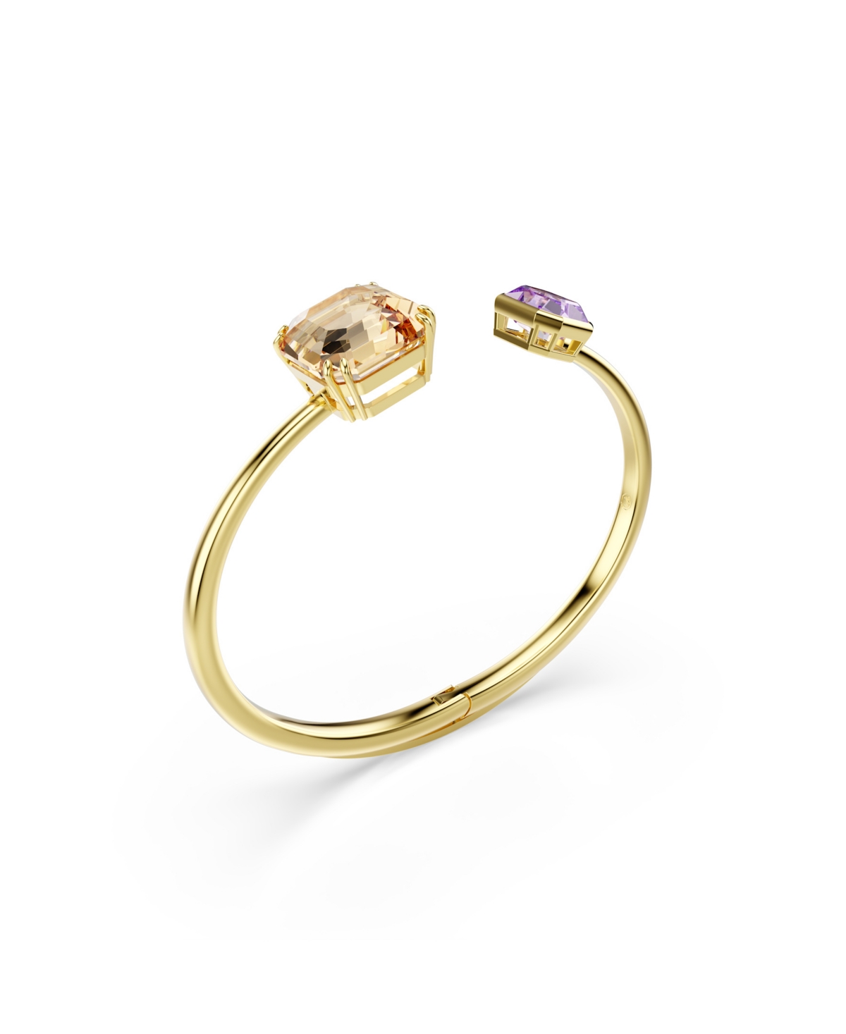 Swarovski Swaroski Millenia Gold-tone Plated Bangle In Gold